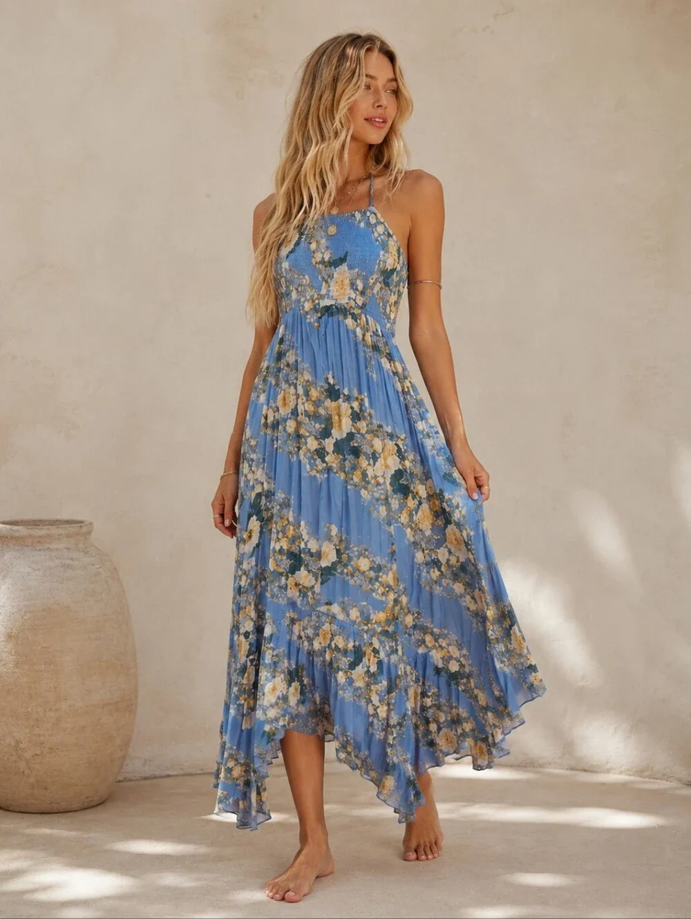 Intimately Free People Heat Wave Printed Maxi Dress - Small - Picture 1 of 7